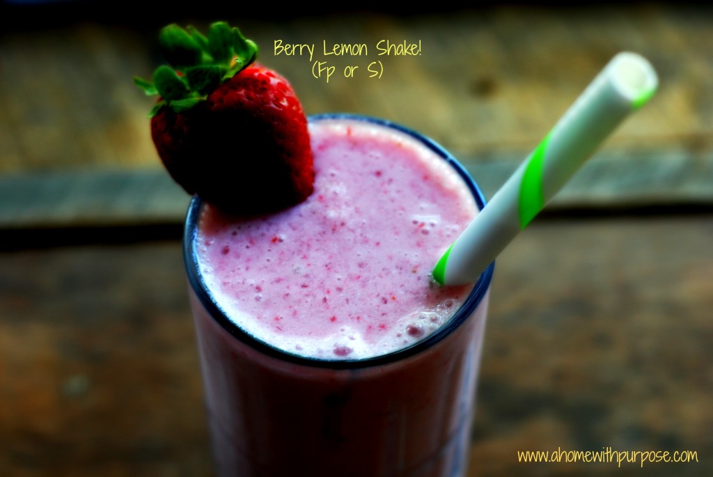 Berry Lemon Shake