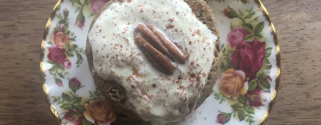Cinnamon Pecan Flax Muffin in a Mug